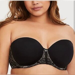Torrid Strapless Bra Size 42C